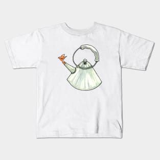 Brooklyn Museum Tea Pot Kids T-Shirt